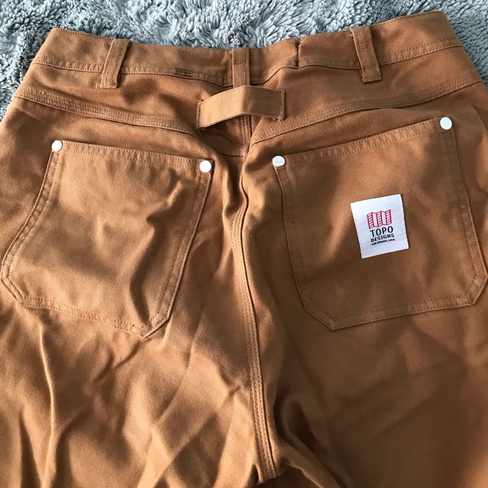 Topo designs women’s canvas pants
